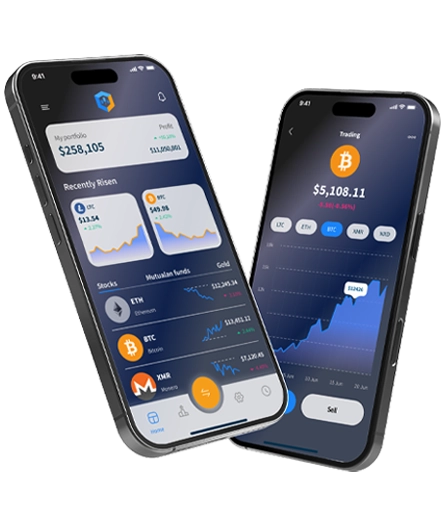 KyvLuxia Mobile Crypto Trading App